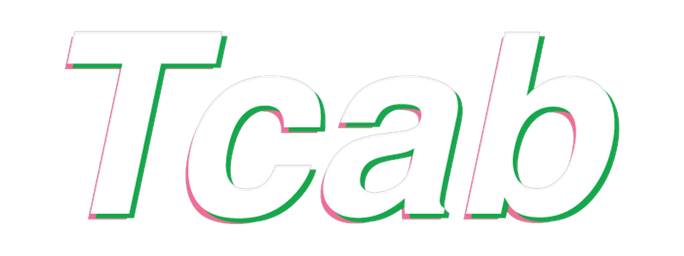 Tcab-Logo für dunkle Hintergründe